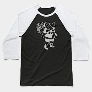 Vintage Santa Baseball T-Shirt